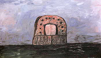 Black Sea 1977 - Philip Guston reproduction oil painting