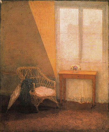 A Corner of the Artists Room c1907 - John Gwen reproduction oil painting