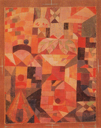 The Castle in the Garden c1919 - Paul Klee reproduction oil painting