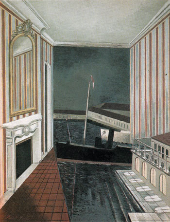 Harbour and Room c1932 - Paul Nash reproduction oil painting