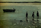Beach at Etaples 1887 - Philip Wilson Steer reproduction oil painting