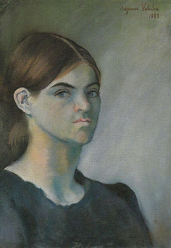 Self Portrait 1883 - Suzanne Valadon reproduction oil painting