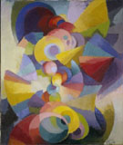 Conception Synchromy, 1914 - Stanton MacDonald Wright reproduction oil painting