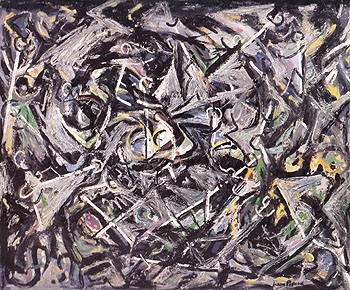 Portrait of H M 1945 - Jackson Pollock reproduction oil painting