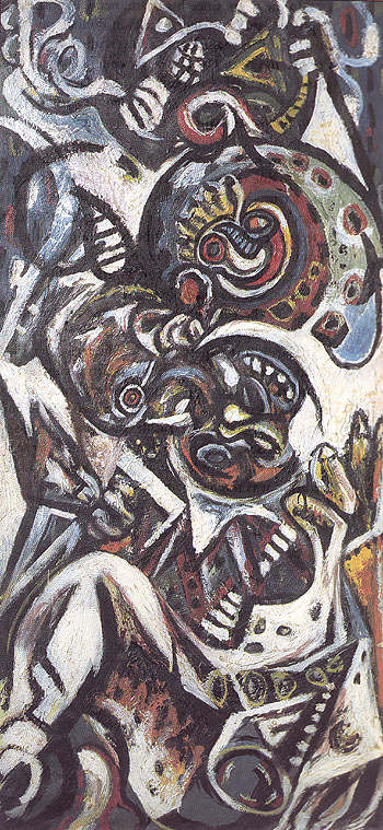 Birth c1938 - Jackson Pollock reproduction oil painting