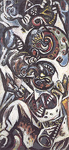 Birth c1938 - Jackson Pollock