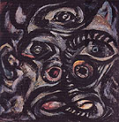 Head c1938 - Jackson Pollock