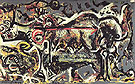 The She Wolf 1943 - Jackson Pollock reproduction oil painting