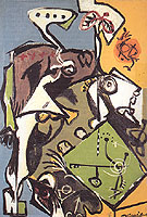 The White Angel c1946 - Jackson Pollock