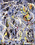 Galaxy 1947 - Jackson Pollock reproduction oil painting