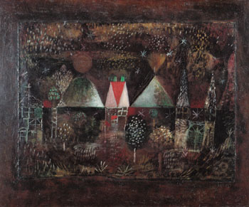 Nocturnal Festivity 1921 - Paul Klee reproduction oil painting