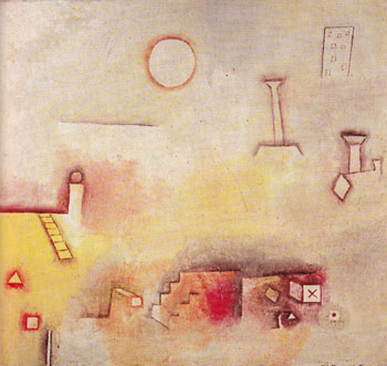 Reconstruction 1926 - Paul Klee reproduction oil painting