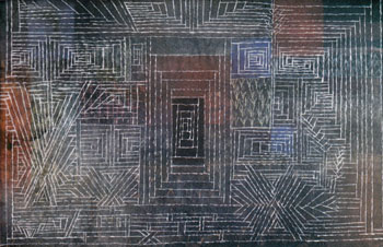 Castle to be built in the Forest 1926 - Paul Klee reproduction oil painting