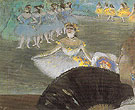 Dancer with Bouquet c1877 - Edgar Degas