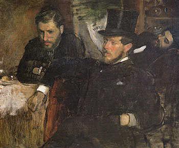 Jeantaud Linet and Laine 1871 - Edgar Degas reproduction oil painting
