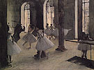 The Dance Rehearsal c1873 - Edgar Degas