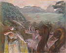 Aria After the Ballet 1879 - Edgar Degas