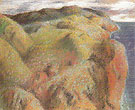 Coastal Landscape c1890 - Edgar Degas reproduction oil painting