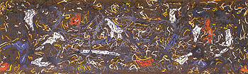 White Cockatoo Number 24A 1948 - Jackson Pollock reproduction oil painting