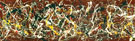 Arabesque Number 13A 1948 - Jackson Pollock reproduction oil painting