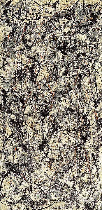 Cathedral 1947 - Jackson Pollock reproduction oil painting