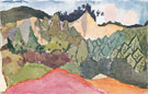 In the Quarry 1913 - Paul Klee reproduction oil painting