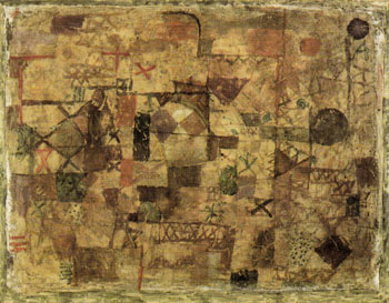 Carpet of Memory 1914 - Paul Klee reproduction oil painting