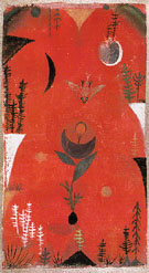 Flower Myth 1918 - Paul Klee reproduction oil painting