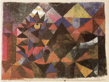 Cacodemonic 1916 - Paul Klee reproduction oil painting