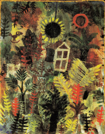 Garden Landscape 1918 - Paul Klee reproduction oil painting
