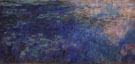 Water Lilies c1914 - Claude Monet reproduction oil painting