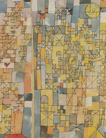 Dogmatic Composition 1918 - Paul Klee reproduction oil painting