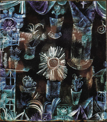 Still Life with Thistle Flower 1919 - Paul Klee reproduction oil painting