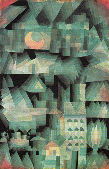 Dream City 1921 - Paul Klee reproduction oil painting