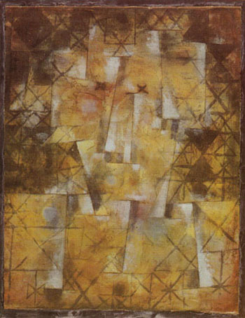 God of the Northern Woods 1922 - Paul Klee reproduction oil painting