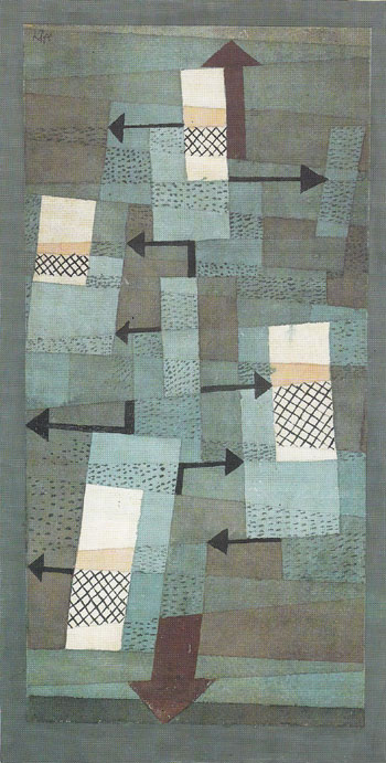 Wavering Balance 1922 - Paul Klee reproduction oil painting