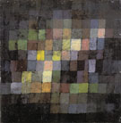 Ancient Sound Abstract on Black 1925 - Paul Klee
