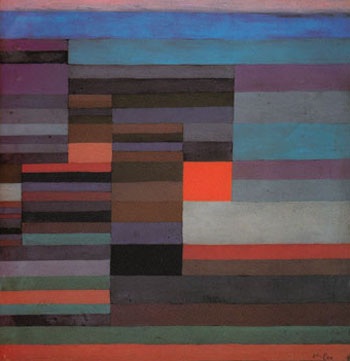 Fire in the Evening 1929 - Paul Klee reproduction oil painting