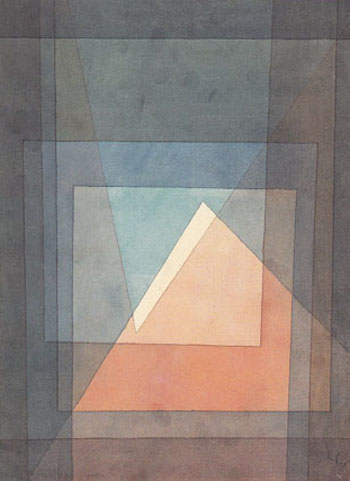 Pyramid 1930 - Paul Klee reproduction oil painting