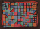 Glass Facade 1940 - Paul Klee reproduction oil painting