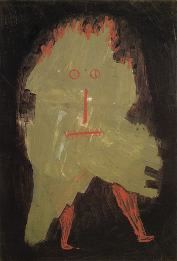 Ragged Ghost 1933 - Paul Klee reproduction oil painting