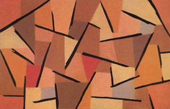 Harmonized Battle 1937 - Paul Klee reproduction oil painting