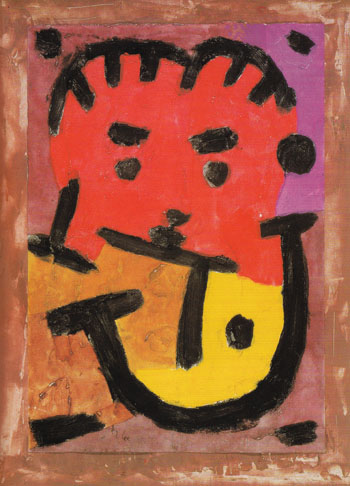 Musician 1937 - Paul Klee reproduction oil painting