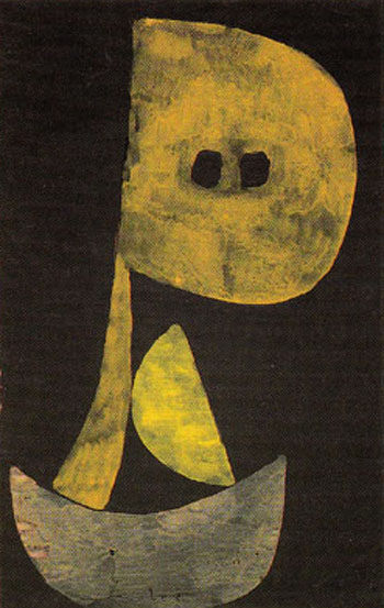 Severe Countenance 1939 - Paul Klee reproduction oil painting