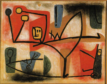 Exuberance 1939 - Paul Klee reproduction oil painting