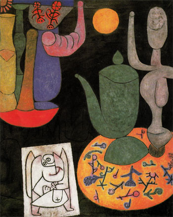 Untitled Still Life 1940 - Paul Klee reproduction oil painting