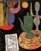 Untitled Still Life 1940 - Paul Klee reproduction oil painting