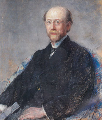 Portrait of Moise Dreyfus 1879 - Mary Cassatt reproduction oil painting