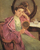 Woman at Her Toilette 1909 - Mary Cassatt