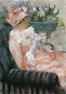 Tea 1880 - Mary Cassatt reproduction oil painting